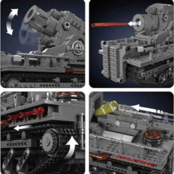Mould King 20028 Karl Mortar Tank Military World War Technic With Remote 1648Pcs Building Blocks Kids Toy Mould King 20028 Karl Mortar Tank Military World War Technic With Remote Building Blocks Kids Toy