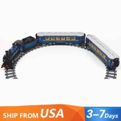 The Orient Express Train 21344 62344 Locomotive Ideas Creator Series Technic Building Blocks