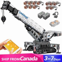 Mould King 17002 Liebherr LTR 11200 Construction Crane Technic building blocks kids Toys