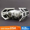 JieStar 67109 Star Wars Tie bomber MOC-33204 Fighter Space ship Building Blocks Kids Toy