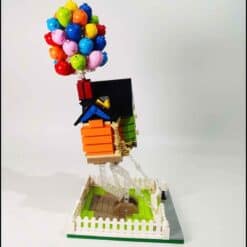 UP Movie Flying Balloon House DK7025 Ideas Creator Expert Tensegrity Built 555Pcs Building Blocks Bricks Kids Toy UP Movie Flying Balloon House DK 7025 Ideas Creator Expert Tensegrity Built Building Blocks Kids Toy