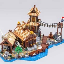 Viking Village 21343 Ideas Creator Expert Series 2103Pcs Building Blocks Kids Toy 10096 Viking Village 21343 Ideas Creator Expert Series 10096 Building Blocks