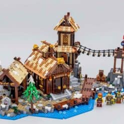 Viking Village 21343 Ideas Creator Expert Series 2103Pcs Building Blocks Kids Toy 10096 Viking Village 21343 Ideas Creator Expert Series 10096 Building Blocks