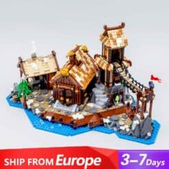 Viking Village 21343 Ideas Creator Expert Series 10096 Building Blocks