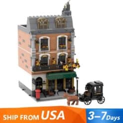 Pantasy 85014 Sherlock Holmes 221B Baker Street Detective Apartment Building Blocks Kids Toy