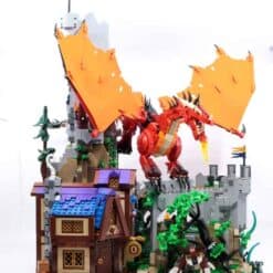 Dungeons & Dragons Red Dragon's Tale 21348 Ideas Creator 3745Pcs Building Blocks Kids Toy F2193 Dungeons & Dragons Red Dragon's Tale 21348 Ideas Creator F2193 Building Blocks Kids Toy
