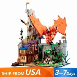 Dungeons & Dragons Red Dragon's Tale 21348 Ideas Creator F2193 Building Blocks Kids Toy