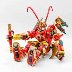 Monkie Kid 80012 Monkey King Warrior Mech Ninjago Super Robot 1629Pcs Building Blocks Kids Toy 70001 Monkie Kid 80012 Monkey King Warrior Mech Ninjago Super Robot 70001 Building Blocks Kids Toy