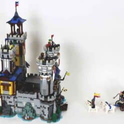 Reobrix 66006 Golden Lion Castle Medieval European Architecture 2722Pcs Modular Building Blocks Bricks Kids Toy Reobrix 66006 Golden Lion Castle Medieval European Architecture Modular Building Blocks Bricks