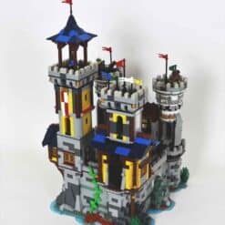 Reobrix 66006 Golden Lion Castle Medieval European Architecture 2722Pcs Modular Building Blocks Bricks Kids Toy Reobrix 66006 Golden Lion Castle Medieval European Architecture Modular Building Blocks Bricks