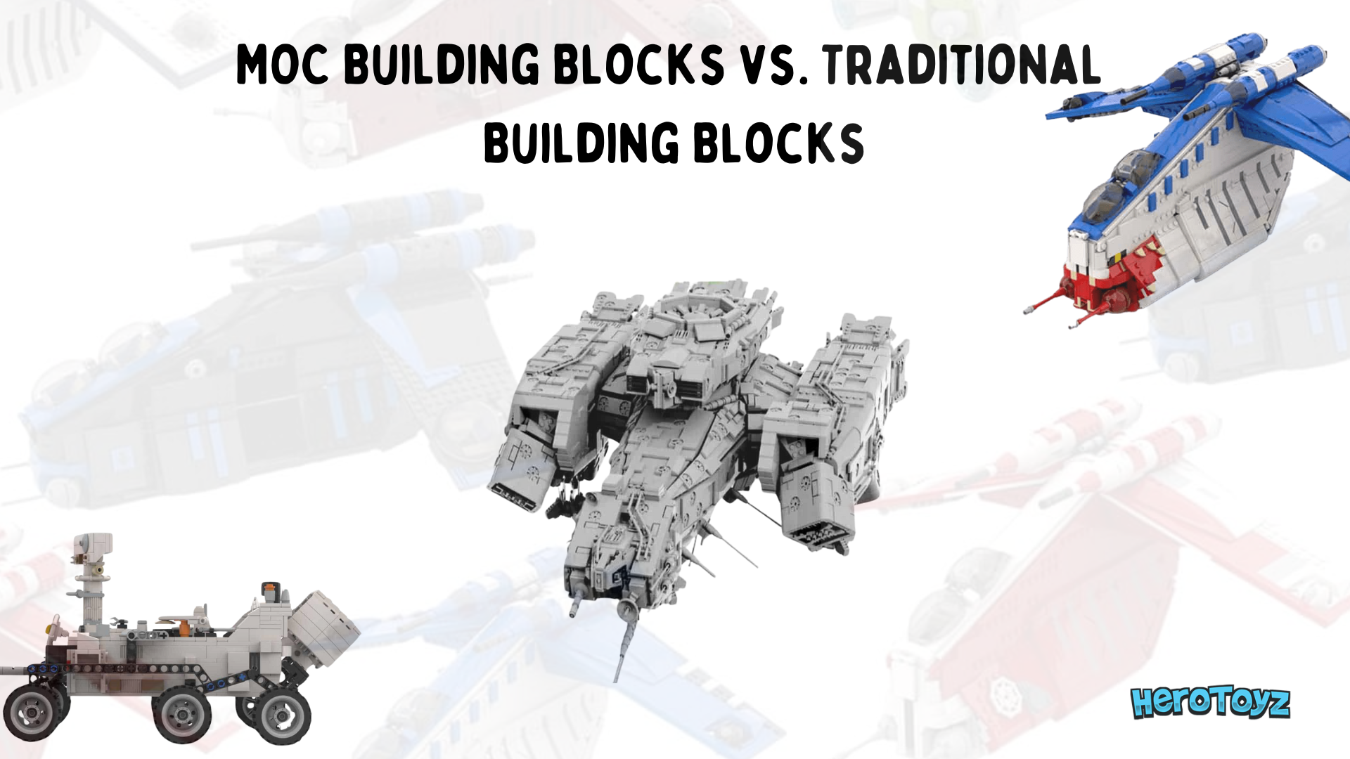 MOC Building Blocks vs. Traditional Building Blocks | Guide To Choose The Right Tool For Your Young Builder MOC Building Blocks vs. Traditional Building Blocks