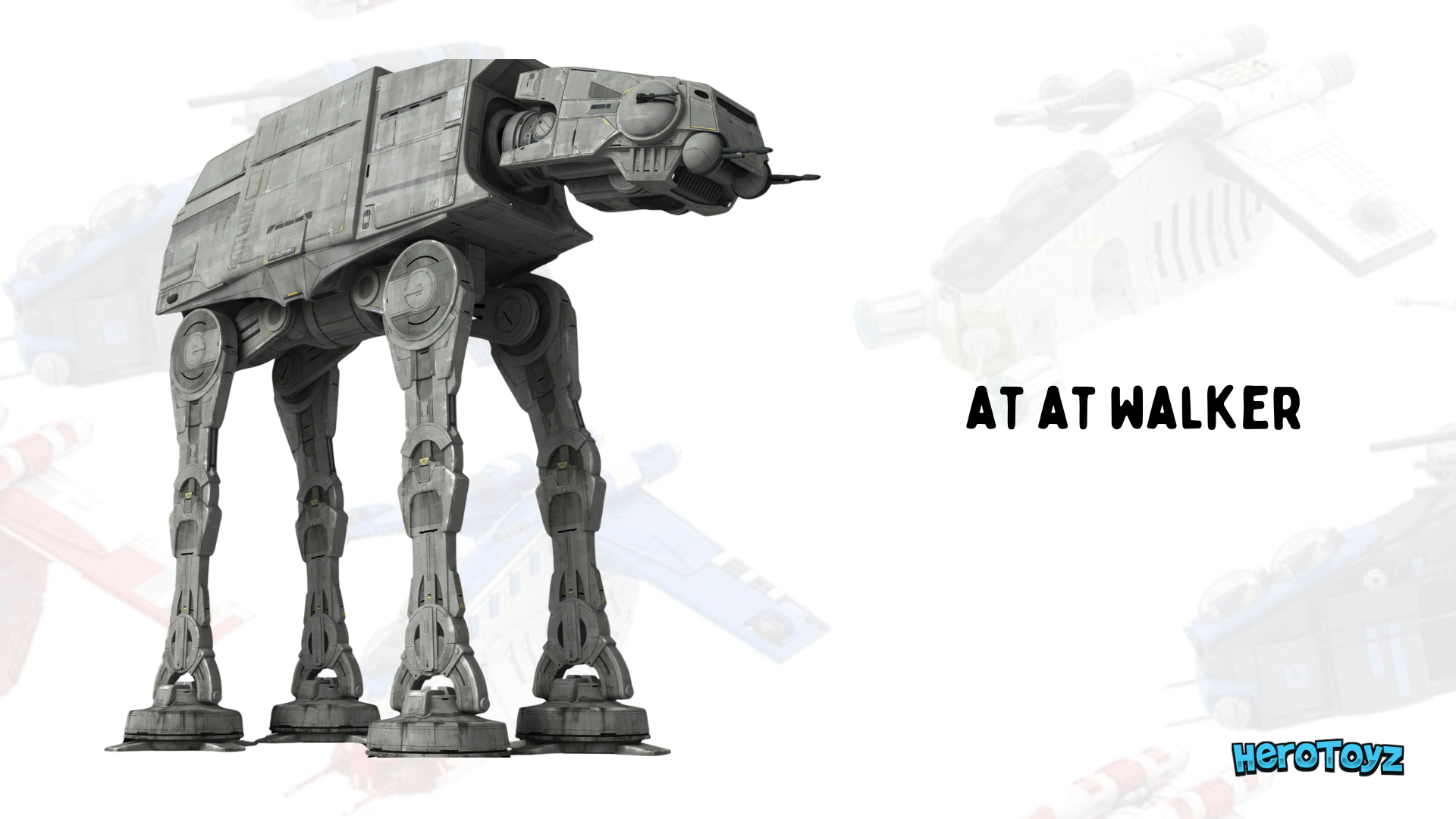 Let Your Kids Play With The Building Block Marvel, Iconic AT AT Walker. AT AT Walker