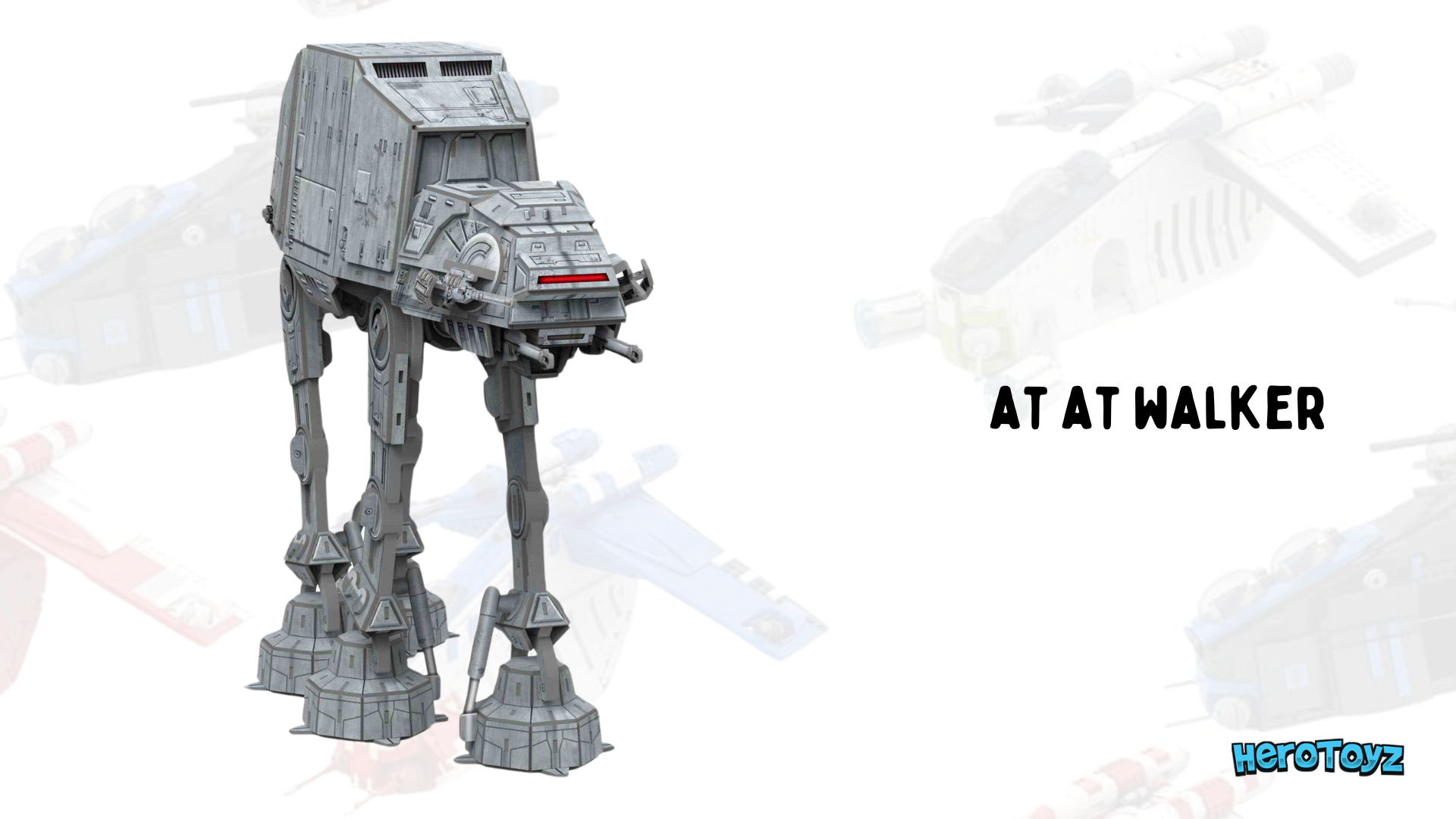 Let Your Kids Play With The Building Block Marvel, Iconic AT AT Walker. AT AT Walker