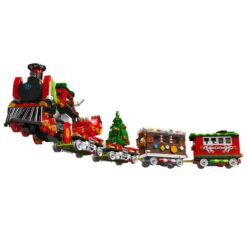 Mould King 12028 Christmas Train Transformer Robot 1522Pcs Building Blocks Kids Toy MOULD KING 12028 Christmas Train Transformer Robot