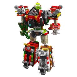 Mould King 12028 Christmas Train Transformer Robot 1522Pcs Building Blocks Kids Toy MOULD KING 12028 Christmas Train Transformer Robot