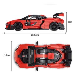Mould King 10007 McLaren Senna GTR Sports Super Car 1182Pcs Building Blocks Bricks Kids Toy Mould King 10007 Creative Senna GTR Sports Super Car