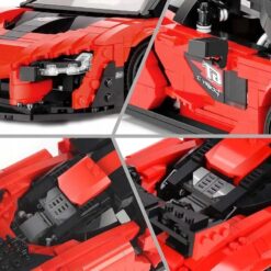 Mould King 10007 McLaren Senna GTR Sports Super Car 1182Pcs Building Blocks Bricks Kids Toy Mould King 10007 Creative Senna GTR Sports Super Car