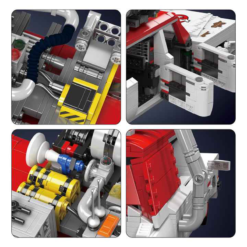 Mould King 10071 Ghostbuster Ghost Hunter Car ECTO-1 2468Pcs Building Blocks Kids Toy Mould King 10071 Ghost Hunter Bus Car