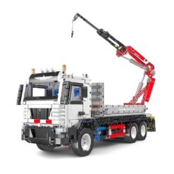 Mould King 17063 Truck-Mounted Construction Heavy Duty Pneumatic Crane