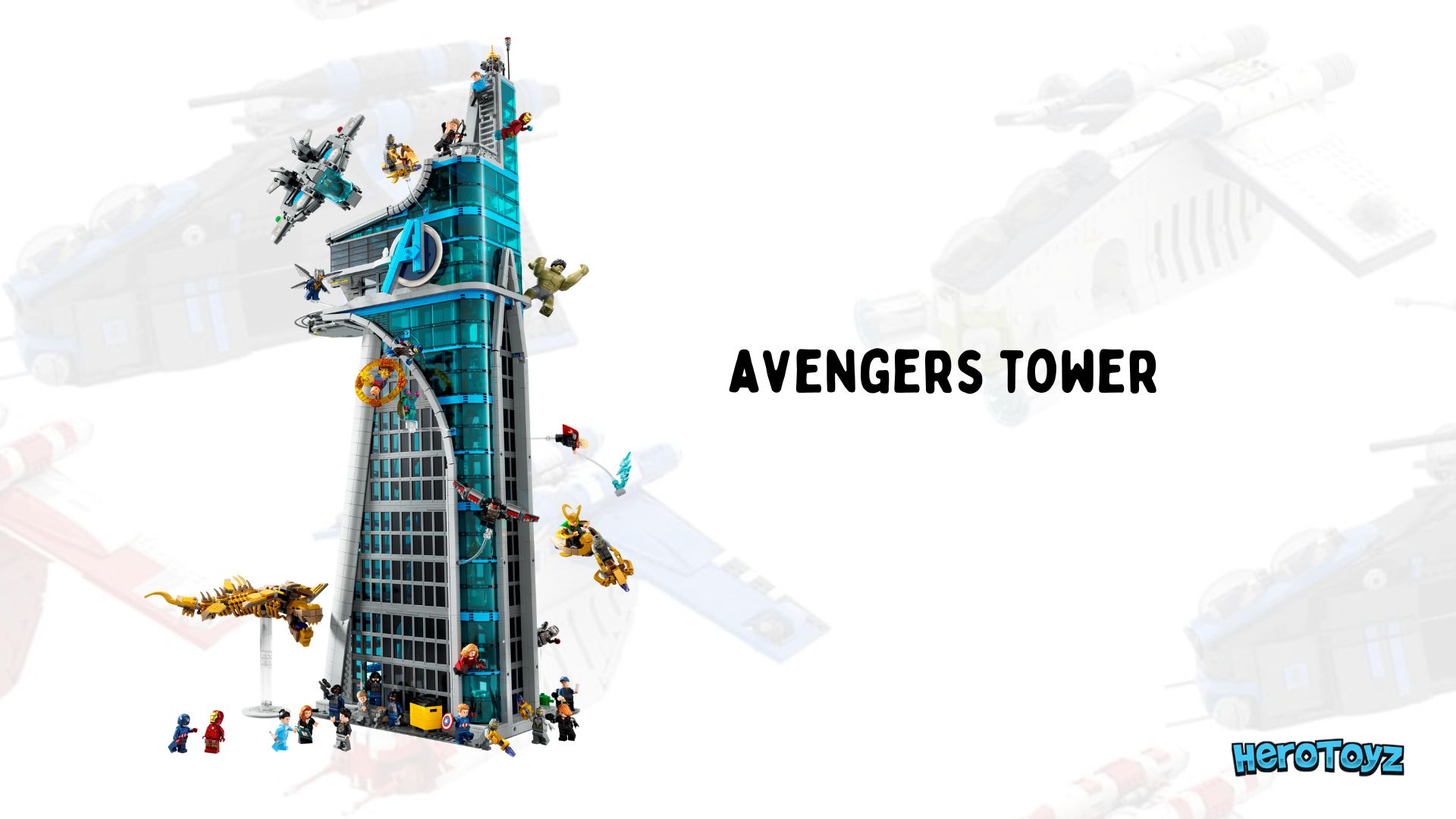 Avengers Tower Building Block Sets Bring Joy With Creativity And Learning. avengers tower