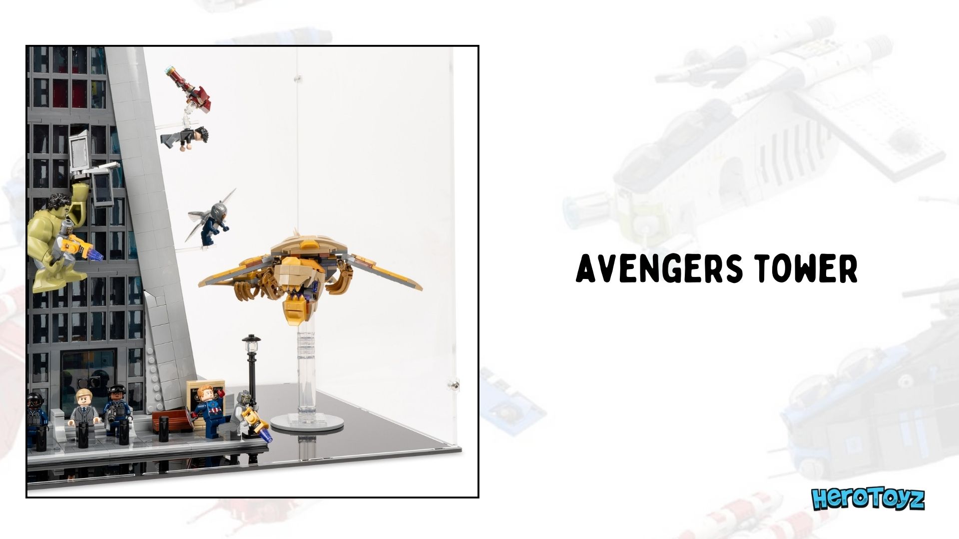 Avengers Tower Building Block Sets Bring Joy With Creativity And Learning. avengers tower