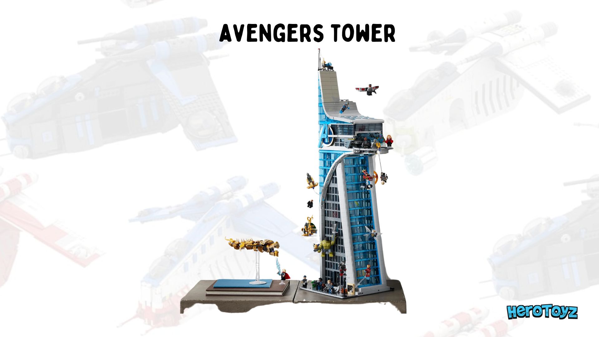 Avengers Tower Building Block Sets Bring Joy With Creativity And Learning. avengers tower