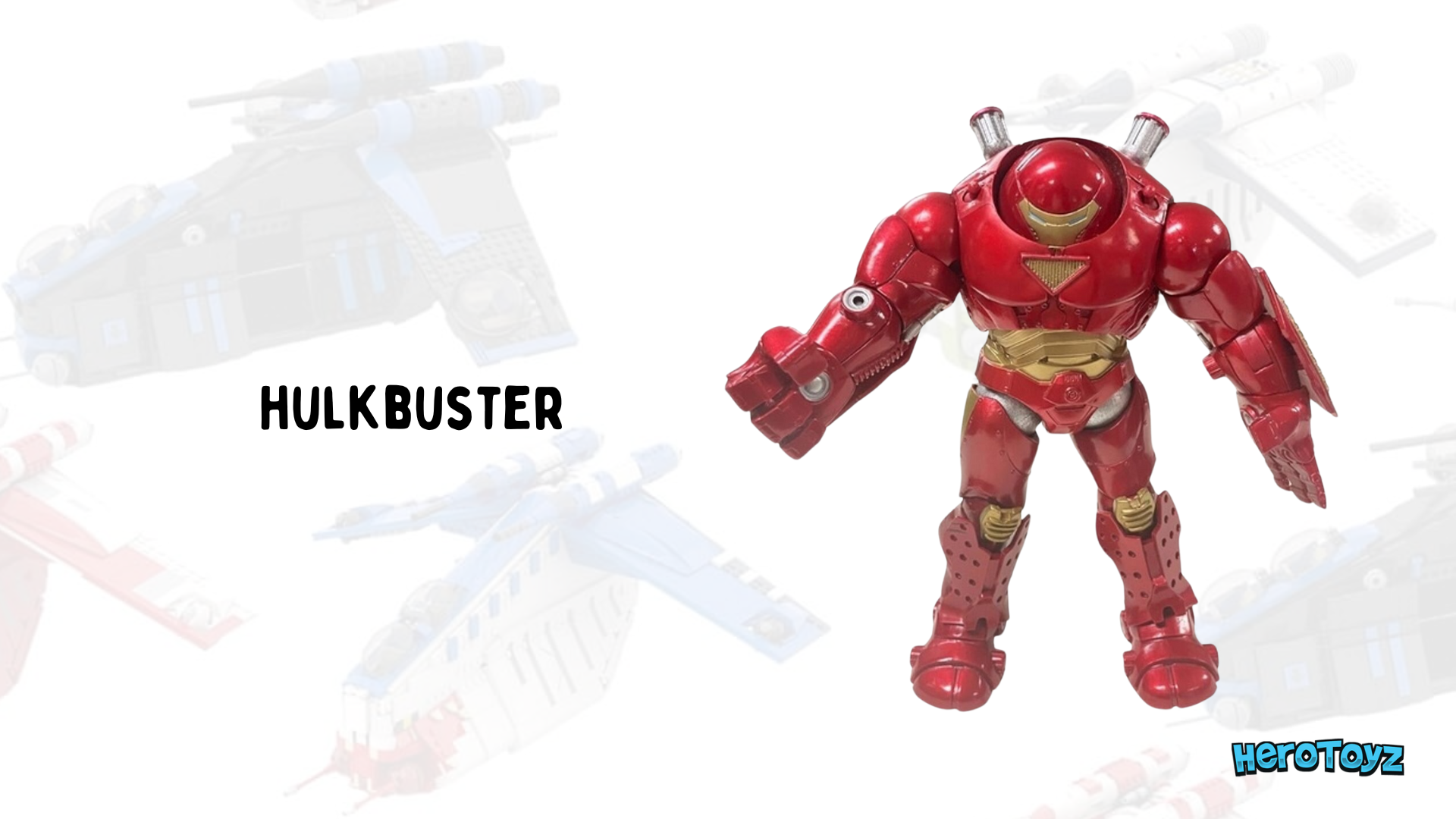 Ready For The Next Building Challenge? Power Up The Fun With The Hulkbuster Marvel Toy Set! Hulkbuster