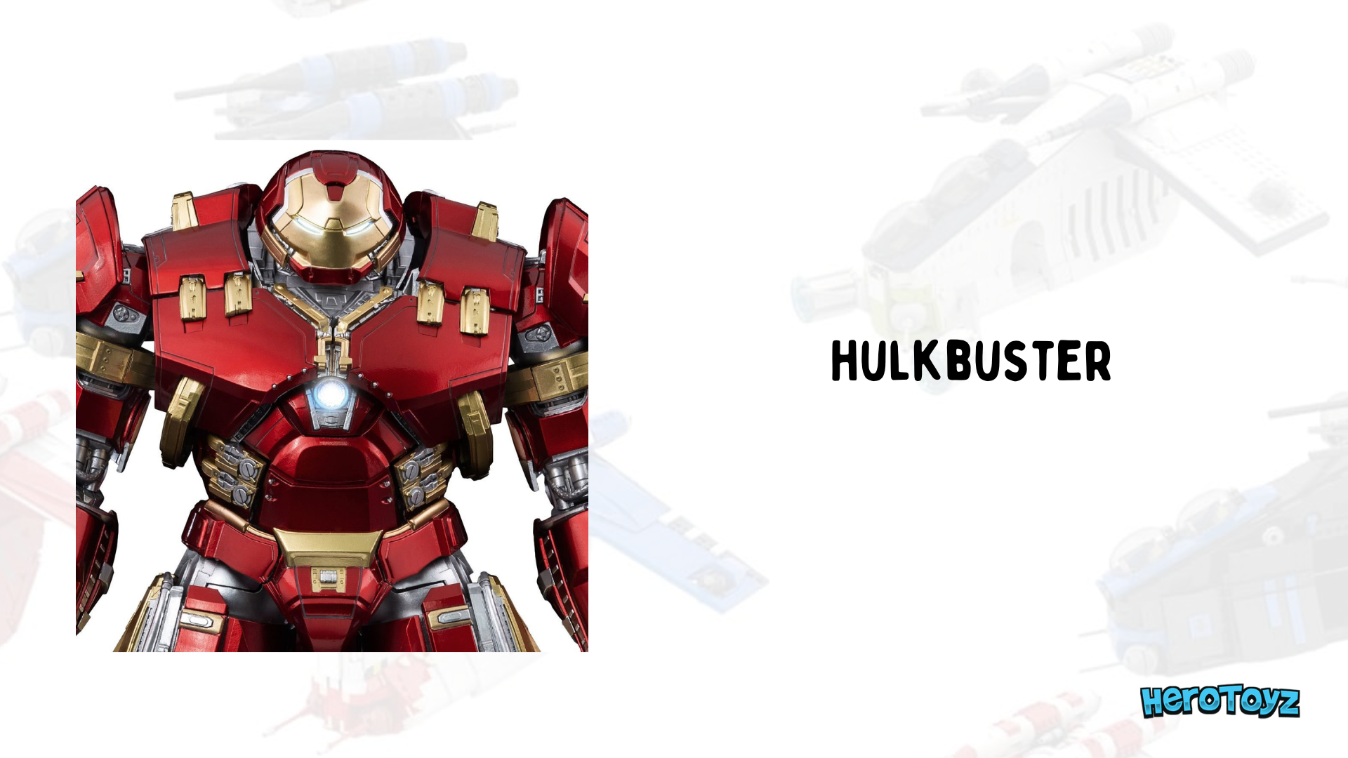 Ready For The Next Building Challenge? Power Up The Fun With The Hulkbuster Marvel Toy Set! Hulkbuster
