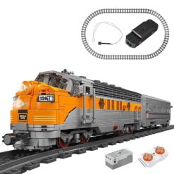 Mould King 12018 EMD F7 Diesel Train Internal Combustion Locomotive Train With Tracks 1541Pcs Building Blocks Kids Toy Mould King 12018 EMD F7 Diesel Internal Combustion Locomotive Train With Tracks