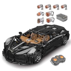 Mould King 13163 Bugatti La Voiture Noire Sports Car Technic Racing 4688Pcs Building Blocks Kids Toy Mould King 13163 MOC Bugatti La Voiture Noire Sports Car