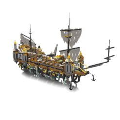 Mould King 13188 Pirates Ship Silent Mary Pirates of the Caribbean Large Ghost Sailboat 4147Pcs Building Blocks Bricks Kids Toy Mould King 13188 Pirates Ship Silent Mary Piratenschiff Large Ghost Sailboat Ship