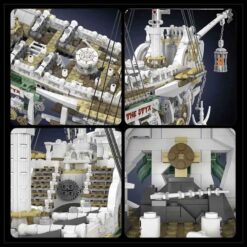 Mould King 13193 Styx Pirate Skeleton Ghost Ship Pirates of the Caribbean 3769Pcs Building Blocks Bricks Kids Toy Mould King 13193 Styx Pirate Skeleton Ghost Ship