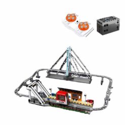 Mould King 16052 Motorised Monorail Urban Railcar 1488Pcs Building Blocks Kids Toy Mould King 16052 Motorised Monorail Urban Railcar