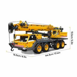 Mould King 17058 Heavy Mechanical All Terrain Crane Technic Construction 997Pcs Building Blocks Kids Toy Mould King 17058 MOC Heavy Mechanical Crane Clamping