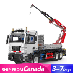 Mould King 17063 Truck-Mounted Construction Heavy Duty Pneumatic Crane