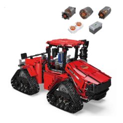 Mould King 18020 Electric Quadtrac 600 Tracked Remote Controlled Pneumatic Crawler Tractor Technic 1769Pcs Building Blocks Bricks Kids Toy Pneumatic Crawler Tractor