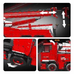 Mould King 19008 Tractor MKII Wrecker Mounting Pneumatic Crane Tow Truck Motorized 10966Pcs Building Blocks Bricks Kids Toy Gift Mould King 19008 Motorized Tractor MKII Wrecker Mounting Pneumatic Crane Assembly Tow Truck
