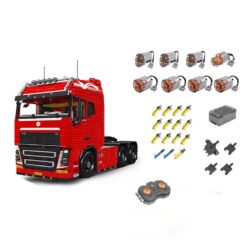 Mould King 19015 FH16 Pneumatic Tractor Truck Construction Technic 4608Pcs Building Blocks Bricks Kids Toy Mould King 19015 FH16 Remote Controlled Pneumatic Tractor Truck