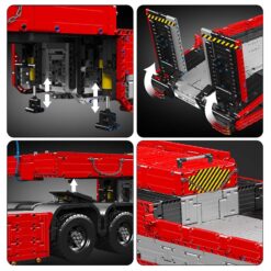 Mould King 19015 FH16 Pneumatic Tractor Truck Construction Technic 4608Pcs Building Blocks Bricks Kids Toy Mould King 19015 FH16 Remote Controlled Pneumatic Tractor Truck