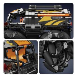 Mould King 20017 All Terrain Wheeled Vehicle With Motor ATV Car Technic 617Pcs Building Blocks Kids Toy Mould King 20017 All Terrain Wheeled Vehicle With Motor ATV Car