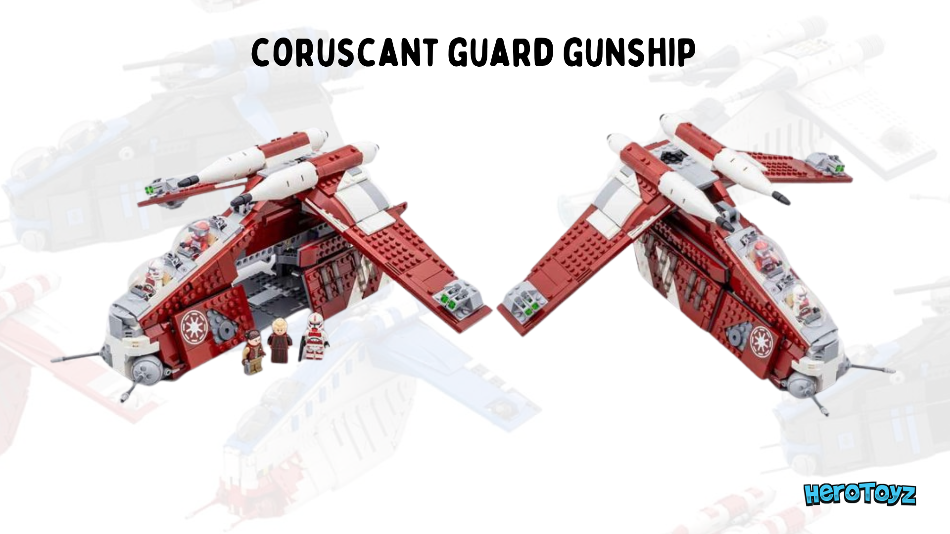 It Is Your Young Builders Turn To Bring The Coruscant Guard Gunship From Clone Wars To Life coruscant guard gunship