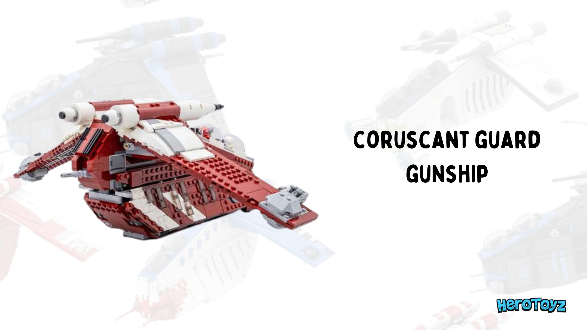 It Is Your Young Builders Turn To Bring The Coruscant Guard Gunship From Clone Wars To Life coruscant guard gunship