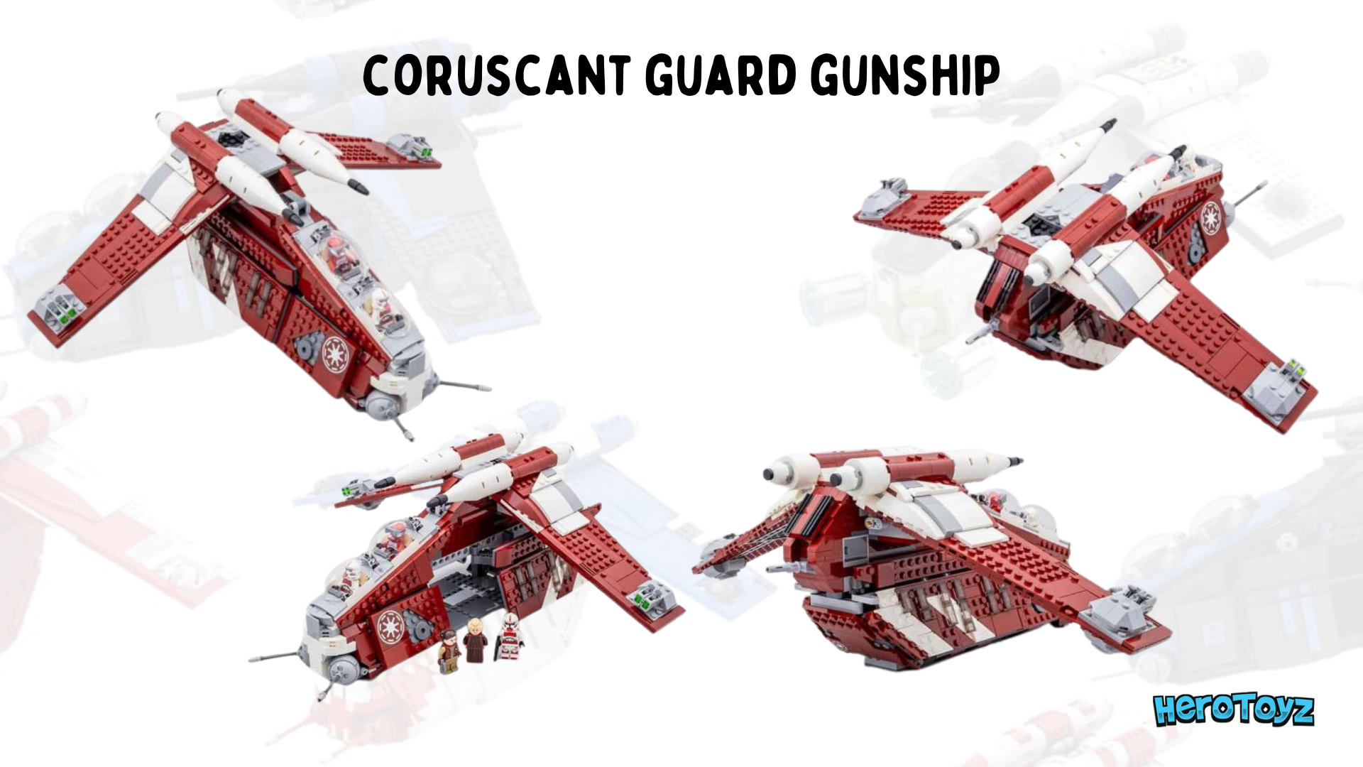 It Is Your Young Builders Turn To Bring The Coruscant Guard Gunship From Clone Wars To Life coruscant guard gunship