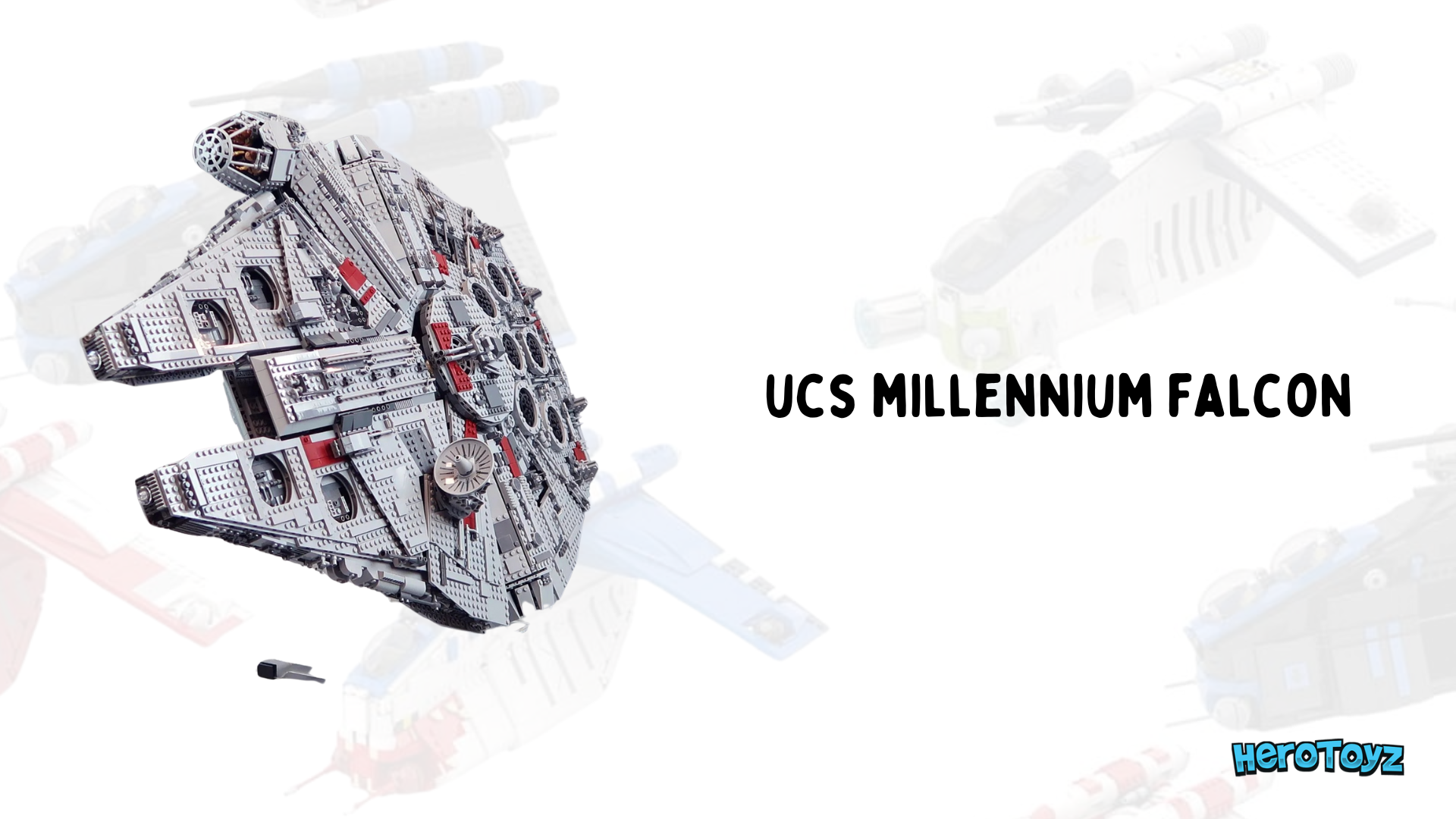 Enjoy A Unique Building Experience With The UCS Millennium Falcon Block Set! ucs millennium falcon