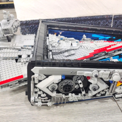 ReoBrix 99007 Star Wars Destroyer Revenge Spacecraft Battle 3D Photo Frame Mural 5964Pcs Building Blocks Bricks Kids Toy ReoBrix 99007 Star Revenge Spacecraft Battle 3D Mural
