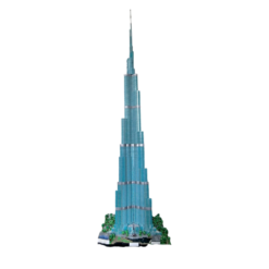 Dubai Burj Khalifa MOC 104784 Skyscraper Tower