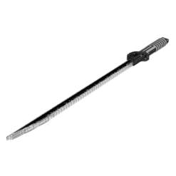 Mould King 10138 Balck Darkaber Lightsaber Life-Sized Replica with Stand