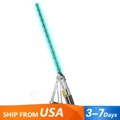 Mould King 10139 Guardian Blade Life-Sized Replica Lightsaber with Stand