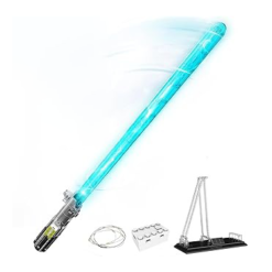 Mould King 10139 Star Wars Guardian Blade Life-Sized Replica Anakin´s Lightsaber with Stand 1089Pcs Building Blocks Kids Toy Mould King 10139 Guardian Blade Life-Sized Replica Lightsaber with Stand