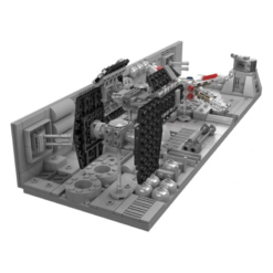WBBW Star Wars JG049 MOC Death Star Trench Run Diorama